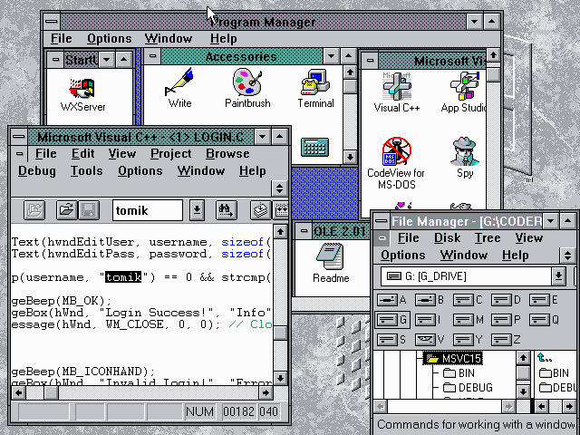 Windows 16-bit hype image